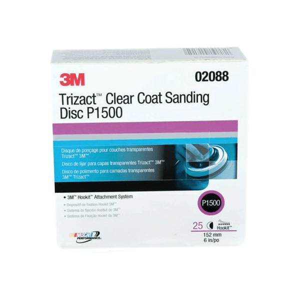 PACOTE DE 2 DISCOS TRIZACT P1500 E P3000 3M