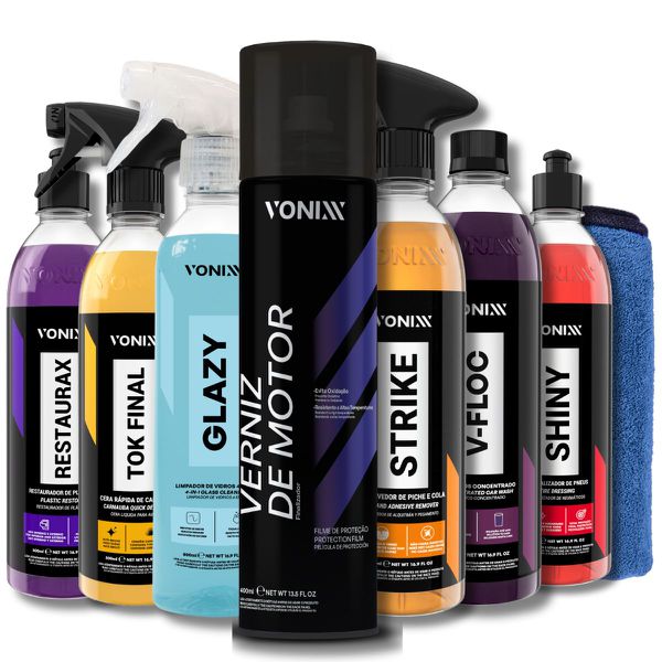 KIT ESTÉTICA AUTOMOTIVA VONIXX