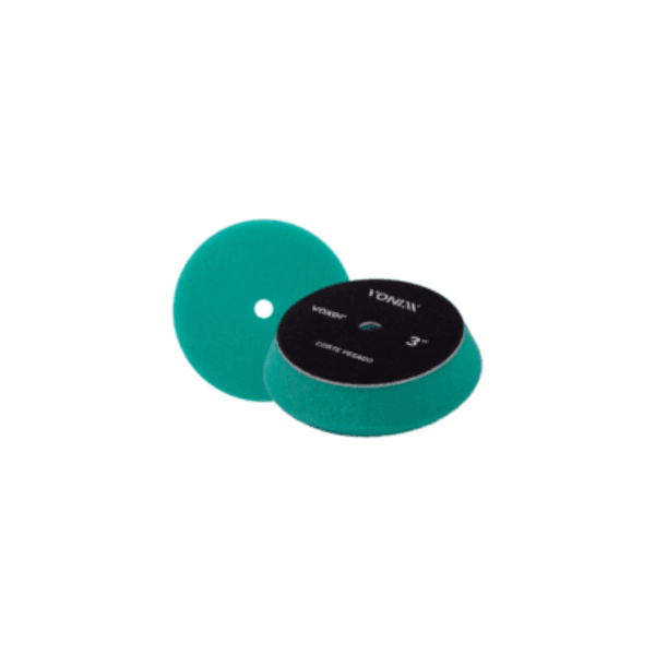 BOINA CORTE PESADO VERDE 5" VOXER VELCRO ROTATIVA OU ROTO-ORBITAL
