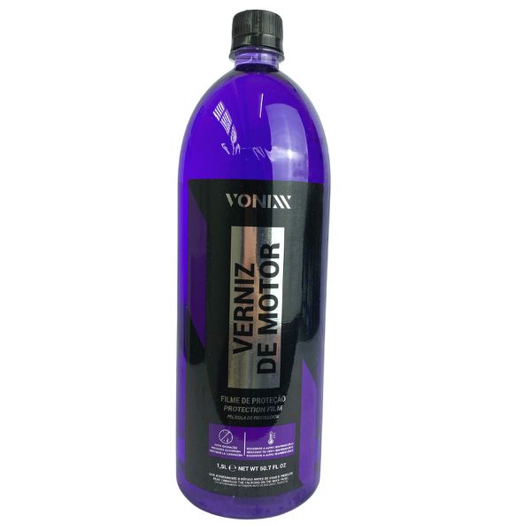 VERNIZ DE MOTOR 1,5L EVITA OXIDAÇÃO NOS METAIS DA BRILHO CAIXA DE RODA