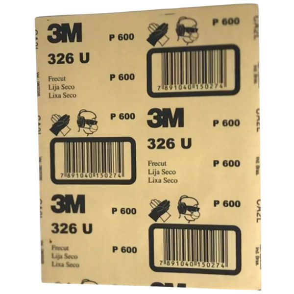 LIXA SECO P 600 OURO 326U 225 X 275 3M