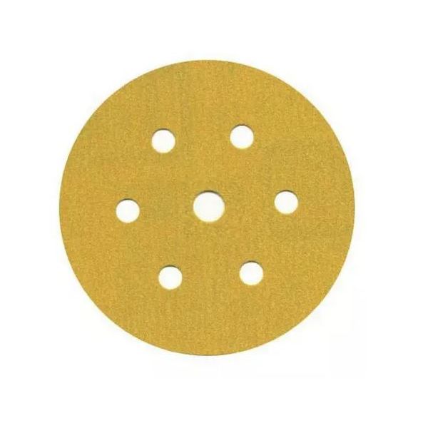 DISCO HOOKIT OURO 7 FUROS P320 216U 152MM 3M