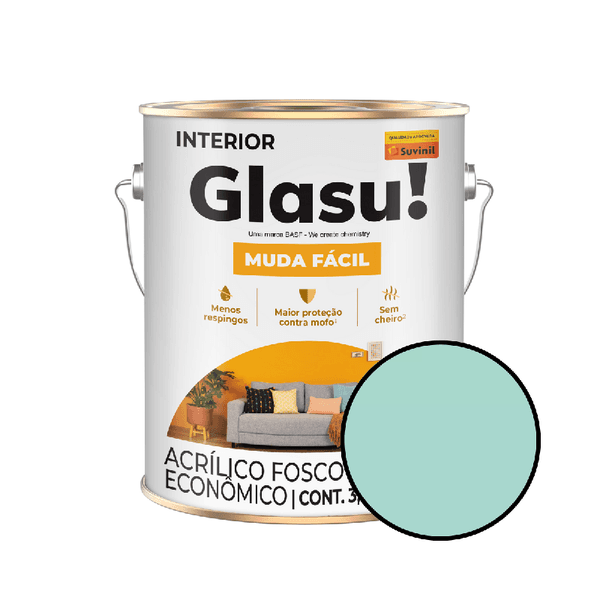 Tinta Econômica Glasu - Verde-piscina