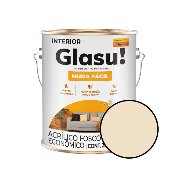 Tinta Muda Fácil Glasu! - Areia