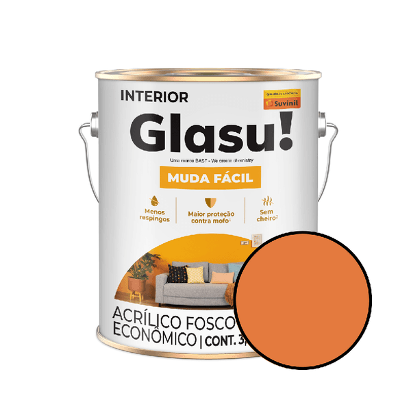 Tinta Muda Fácil Glasu! - Cenoura