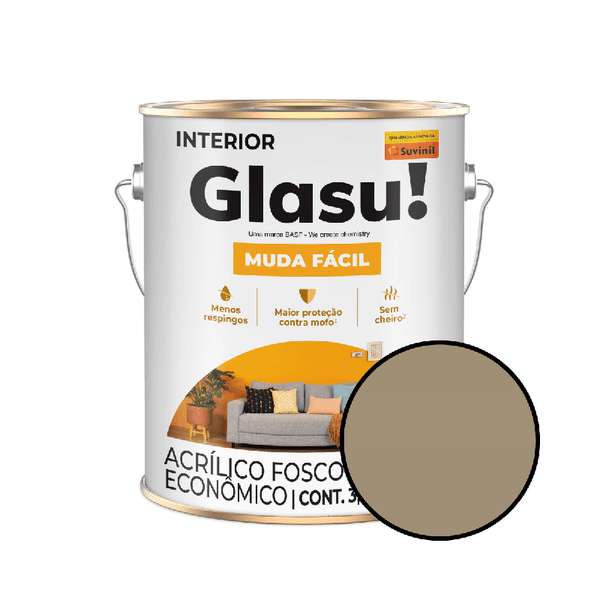 Tinta Econômica Glasu - Concreto