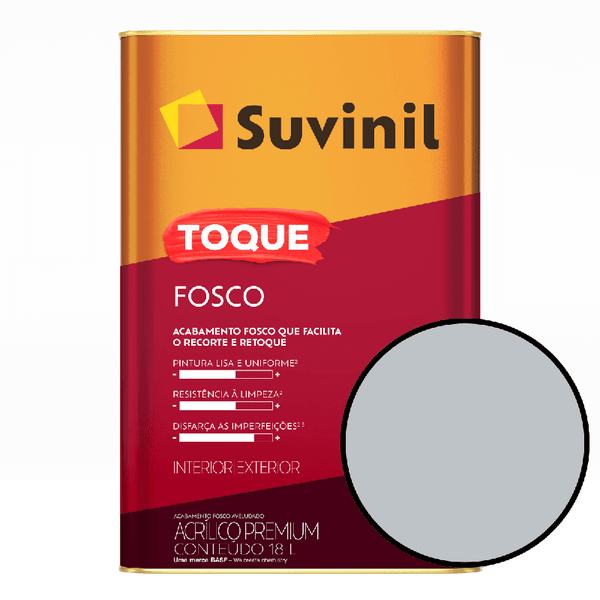 Tinta Para Parede 18 Litros Toque Fosco Suvinil - Névoa Intensa