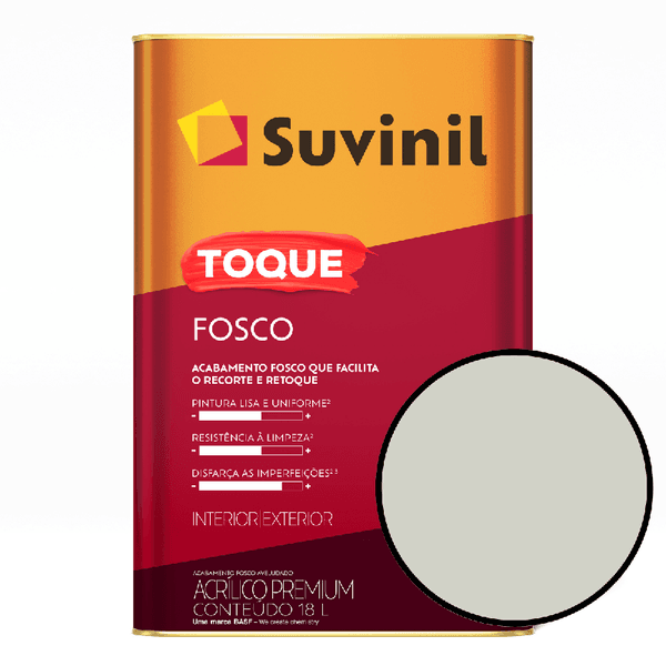Tinta Para Parede 18 Litros Toque Fosco Suvinil - Rio Paíne