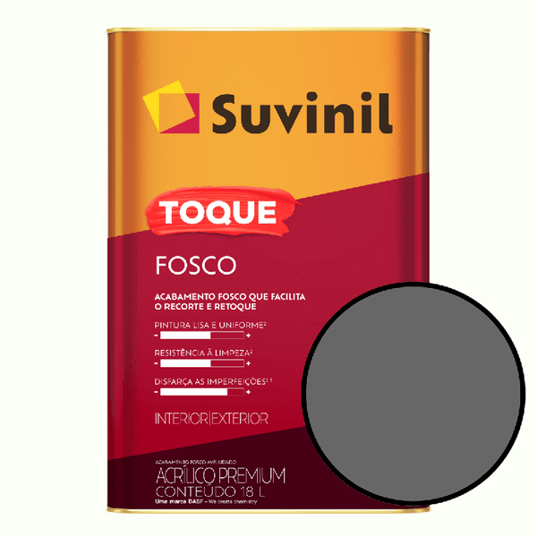 Tinta Para Parede 18 Litros Toque Fosco Suvinil - Granito Nobre