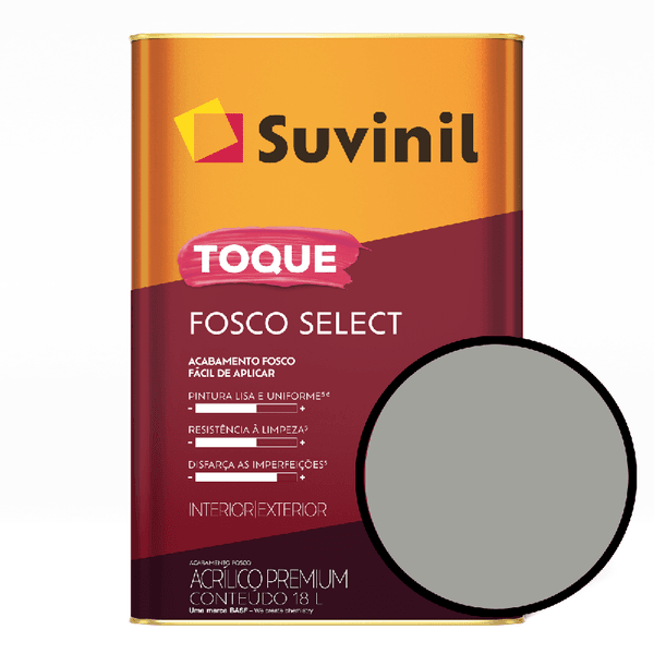 Tinta para Parede 18 Litros Toque Fosco Select Suvinil - Elefante