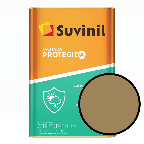 Tinta AcrÍlica 18 Litros Fachada Protegida Fosco Suvinil - Vira-lata Caramelo