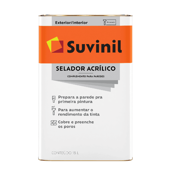 SELADOR ACRÍLICO 18,0 Litros - SUVINIL