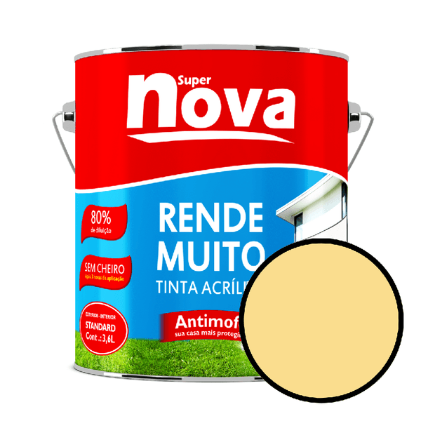 Tinta Rende Muito Super Nova – Amarelo Canário