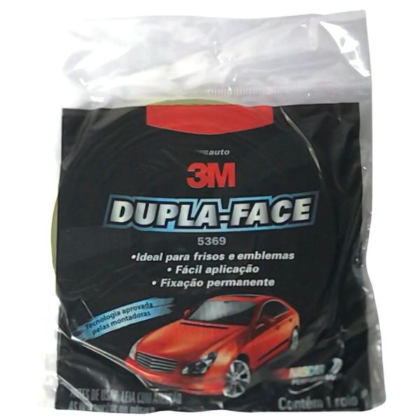 FITA DUPLA FACE 9,5MM X 20,0M 5369 3M