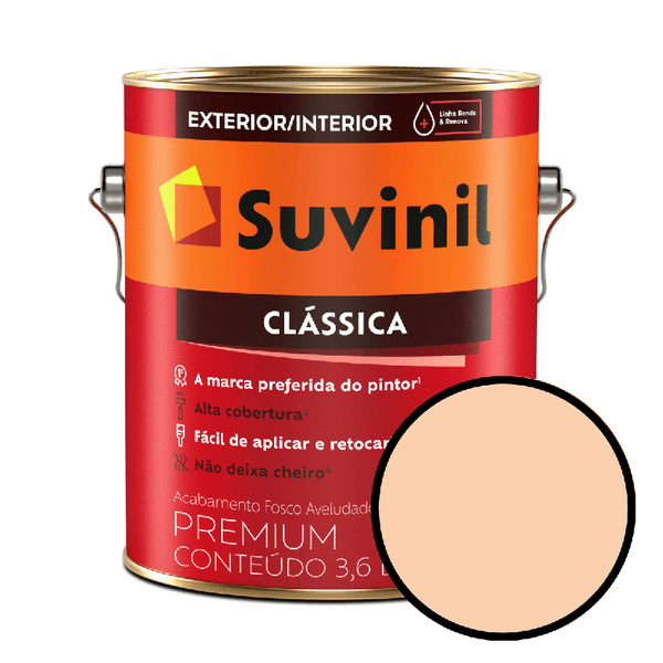 Tinta Clássica Suvinil - Pêssego