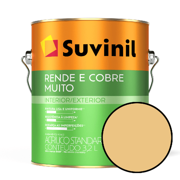 Tinta Rende e Cobre Muito Suvinil - Cromo Suave