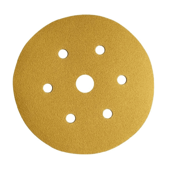 DISCO HOOKIT OURO 7 FUROS P080 216U 152MM 3M