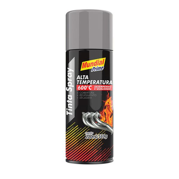 Spray Alta Temperatura Mundial Prime - Alumínio