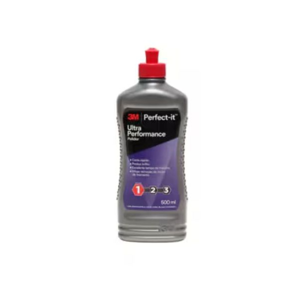 Polidor 3M UltraPerformance 500ml Corte Brilho Rápido