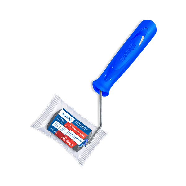 Rolo Espuma 5CM 1340 C/ Sup Tigre – Pintura Rápida e Uniforme