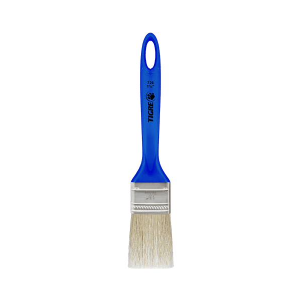 Trincha Tigre 1 1/2" Modelo 728 – Precisão e Acabamento Profissional