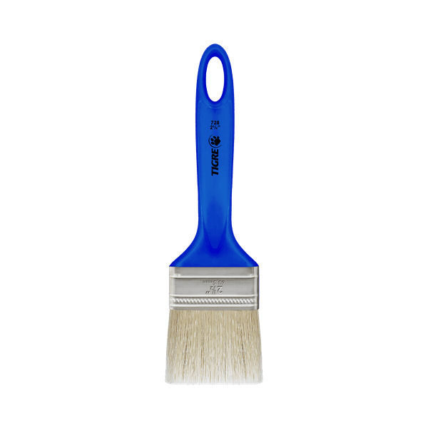 Trincha 2½" 728 Tigre Profissional para Pintura Precisa