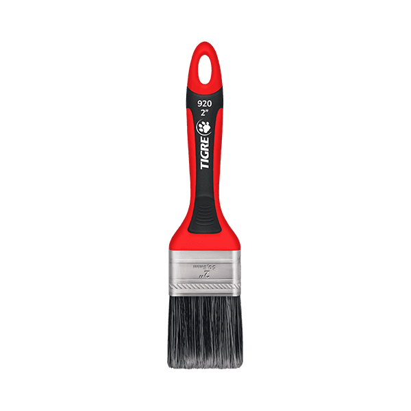 Trincha 2" 920 Tigre Sintética Gris para Látex e Acrílica