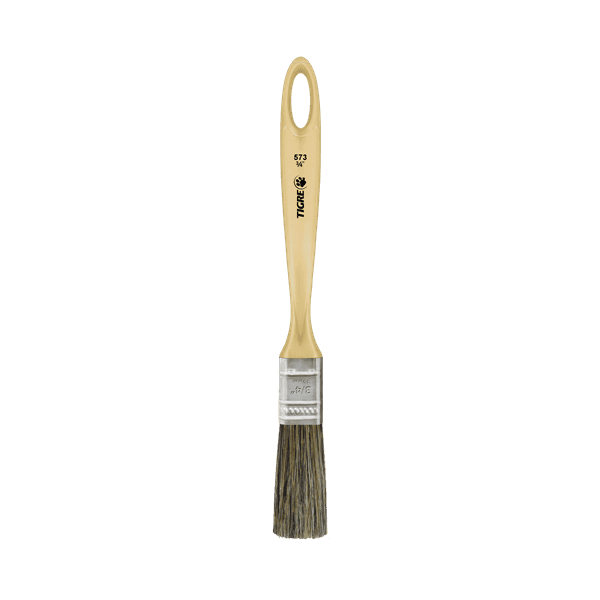 Trincha Tigre 573 3/4" Econômica Pintura Esmalte Óleo