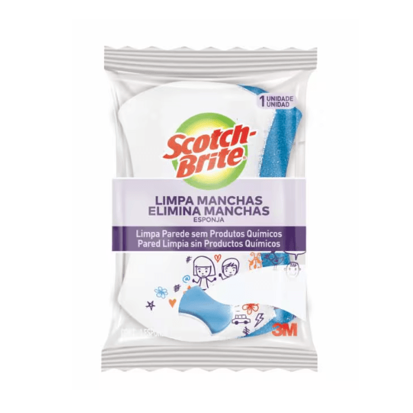 Esponja Mágica Limpa Manchas Scoth-Brite 3M