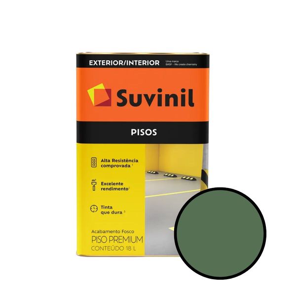 Tinta Piso Suvinil 18l - Verde