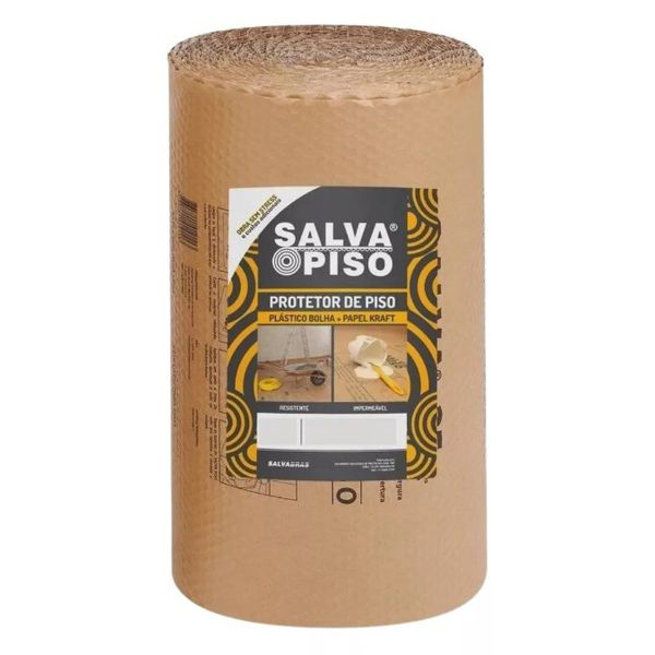 Salva Piso Papelão Protetor para Reforma e Construção 1m X 25m