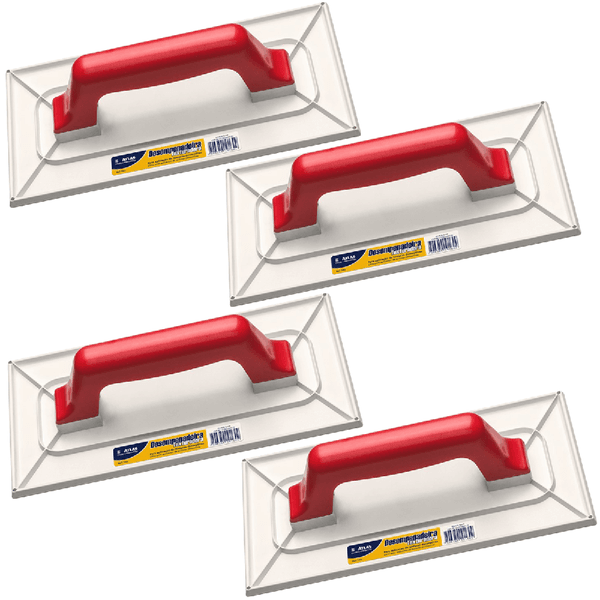 PACOTE COM 4 UNIDADES Desempenadeira Para Textura 165 Atlas