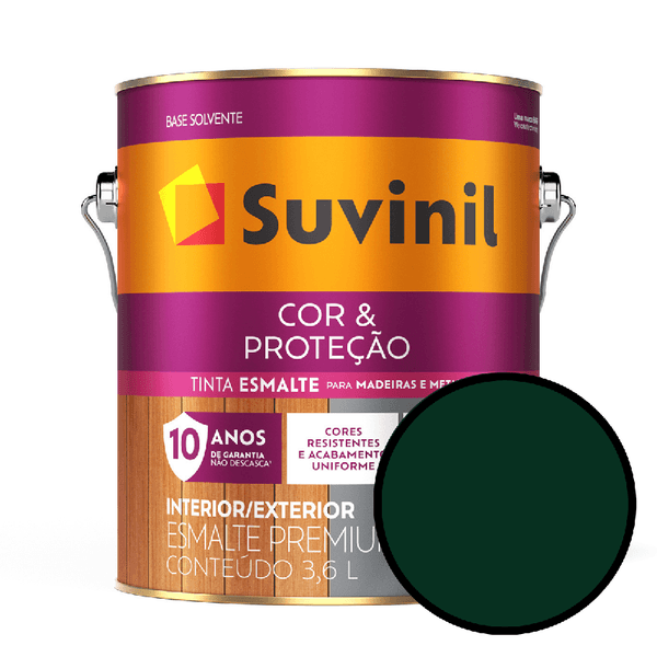 Esmalte Cor e Proteção Fosco Suvinil - Verde Escolar