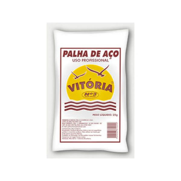 Palha de Aço N°2 e N°3 Multiuso Limpeza e Acabamento Profissional