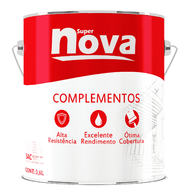 MASSA CORRIDA 3,6 Litros - SUPER NOVA