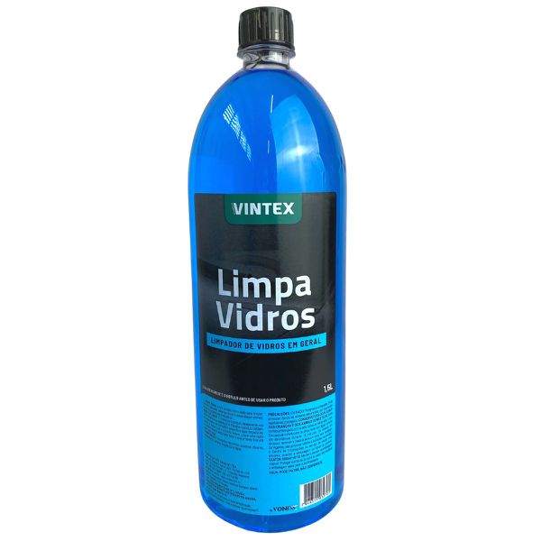 LIMPA VIDROS 1,5L VITRINE ESPELHOS REMOVE MANCHAS DESENGORDURA