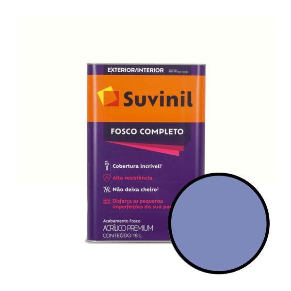 Tinta Acrílica Fosca Marine 18L Suvinil Fosco Completo