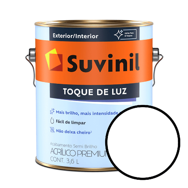 TINTA TOQUE DE LUZ SUVINIL - BRANCO NEVE