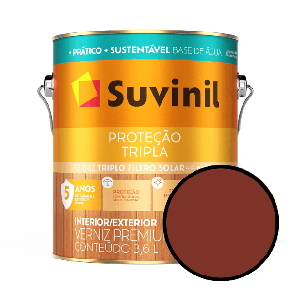 Verniz Seca Rápido Brilhante Suvinil - Imbuia