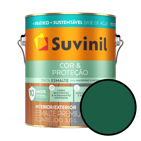 Esmalte Seca Rápido Brilhante Suvinil - Verde