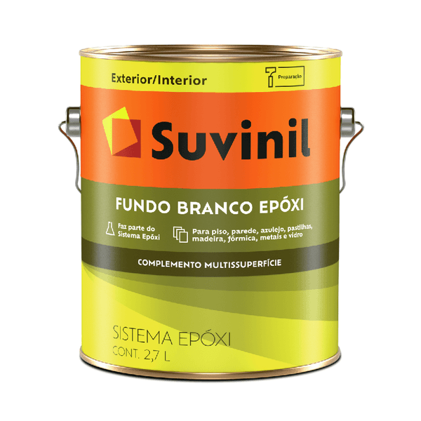 Fundo Epóxi Branco 2,7 Litros - Suvinil
