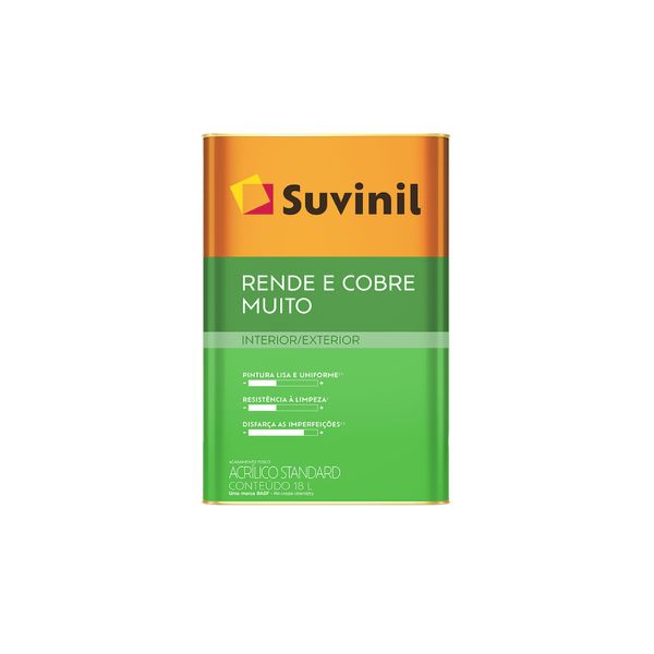 Tinta Para Parede Rende Muito Suvinil 18 Litros Allure