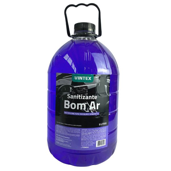 SANITIZANTE VINTEX 5,0L BOM AR DESINFETANTE COM QUARTERNÁRIO DE AMONIO