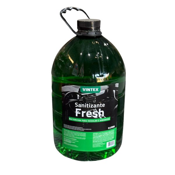 SANITIZANTE VINTEX 5,0L FRESH DESINFETANTE COM QUARTERNÁRIO DE AMONIO