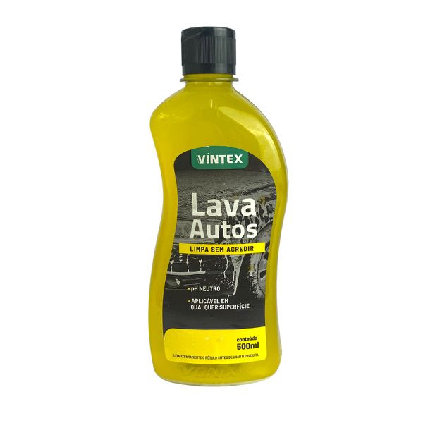 SHAMPOO LAVA AUTOS VINTEX 0,5L CONCENTRADO 1:50