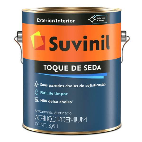 Suvinil Toque de Seda Acetinado – Branco Neve