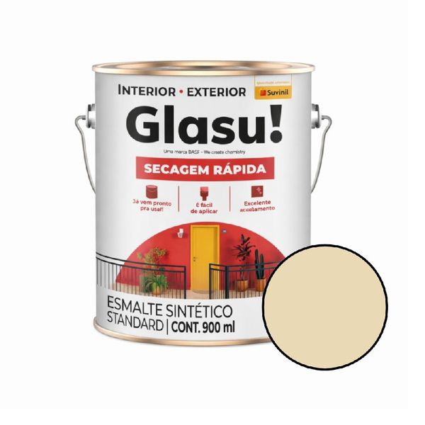 Tinta Esmalte Brilhante Marfim 900ml Glasurit