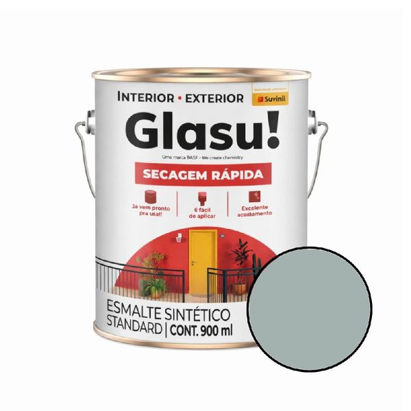 Tinta Esmalte Brilhante Cinza 900ml Glasurit