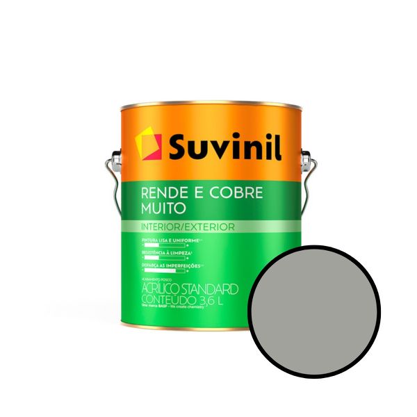 Tinta rende Muito Suvinil 3,6 Litros Elefante