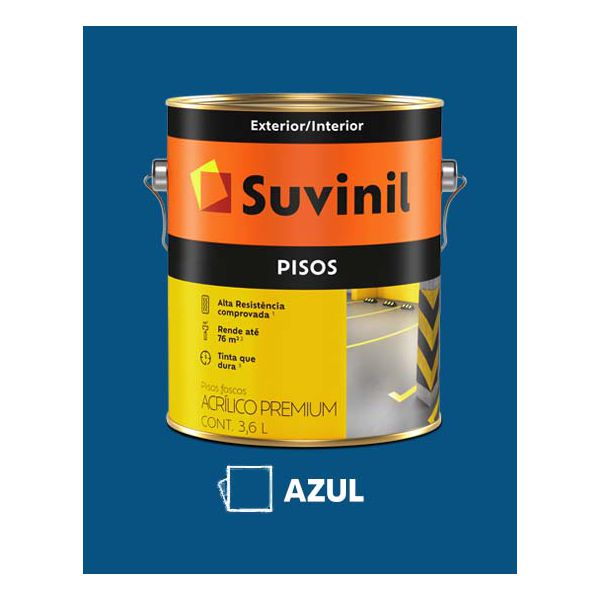 Tinta Piso Suvinil - Azul